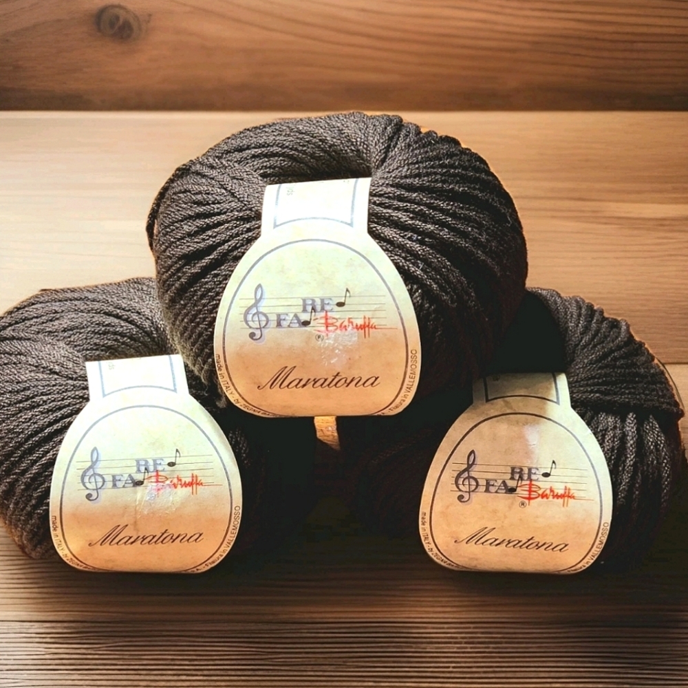 🧶 Fa Re Baruffa Maratona | 3 Skeins | 100% Extra Fine Merino Wool